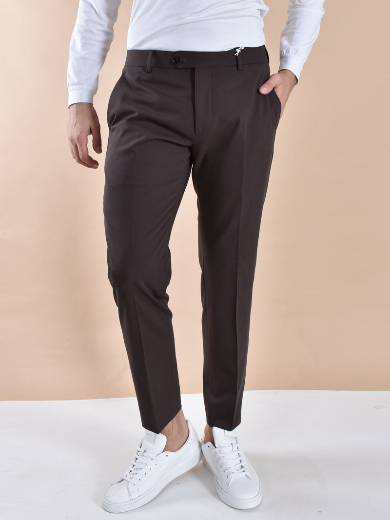 Pantalone Be Able Alexander shorter marrone 