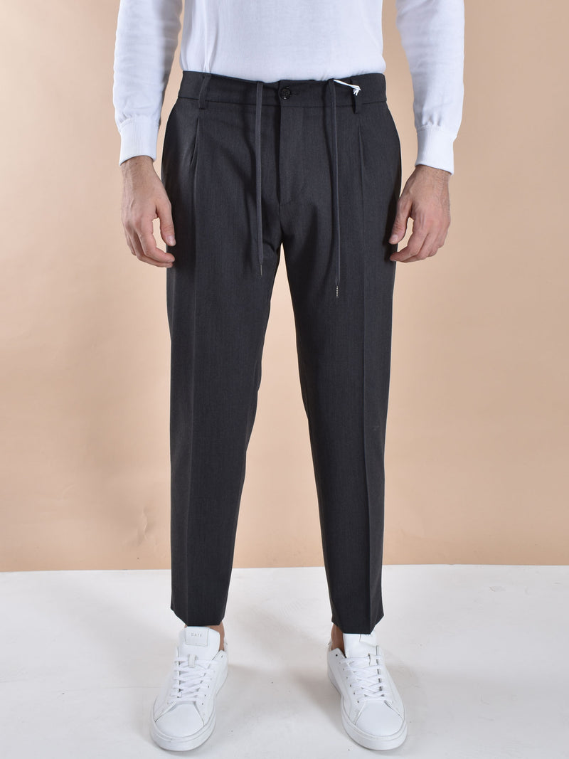 Pantalone Be Able Riccardo regular grigio scuro 