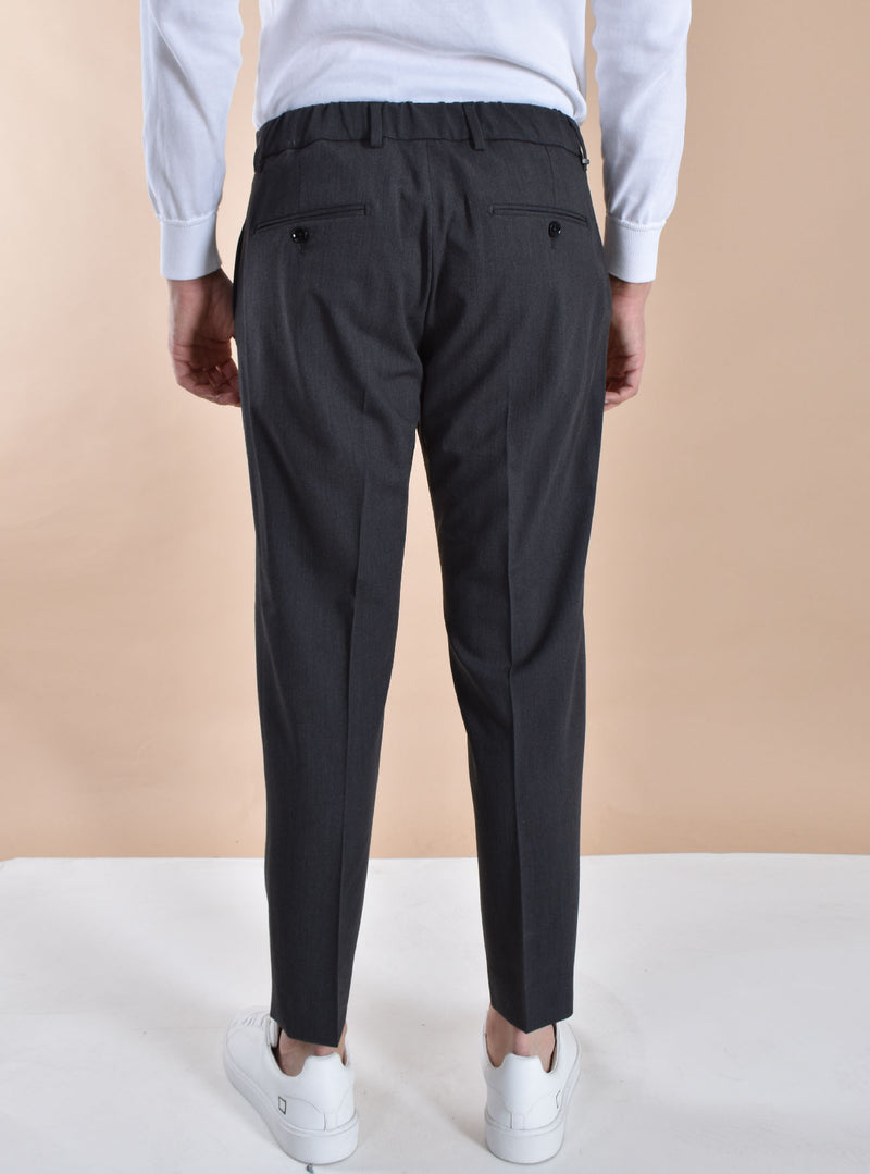 Pantalone Be Able Riccardo regular grigio scuro 