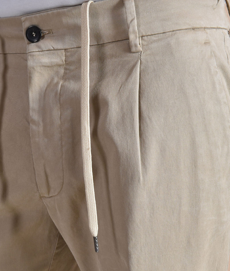 Pantalone Be Able Riccardo gabardine beige 