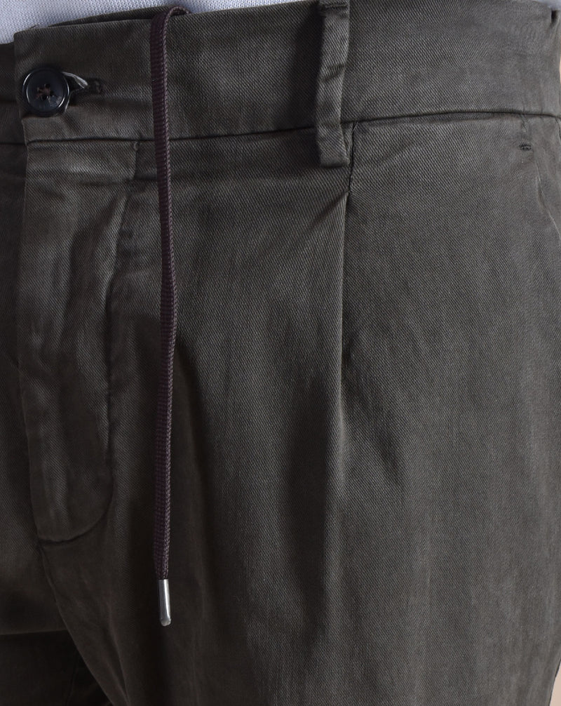Pantalone Be Able Riccardo gabardine marrone 