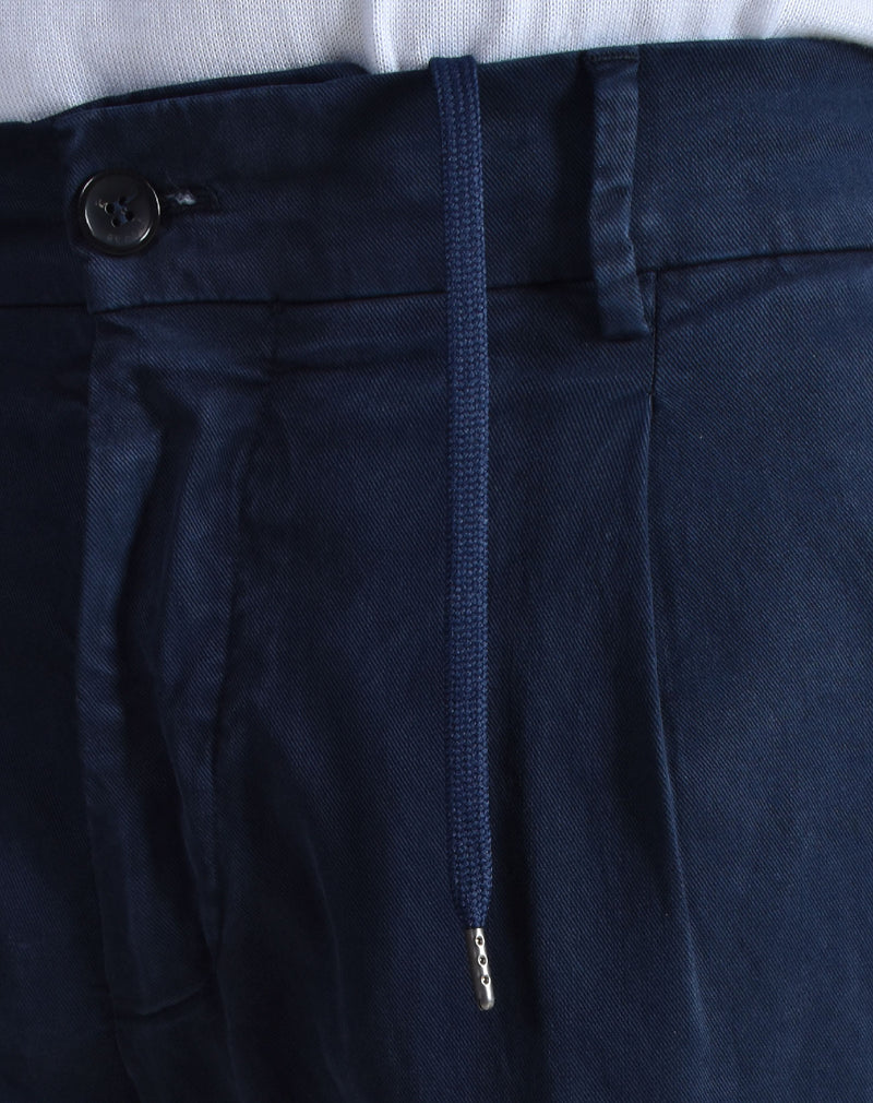 Pantalone Be Able Riccardo gabardine blu 