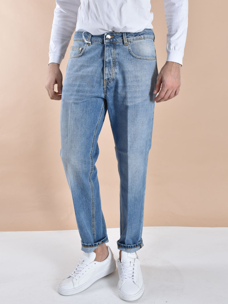 Jeans Be Able Leonardo shorter blu chiaro 