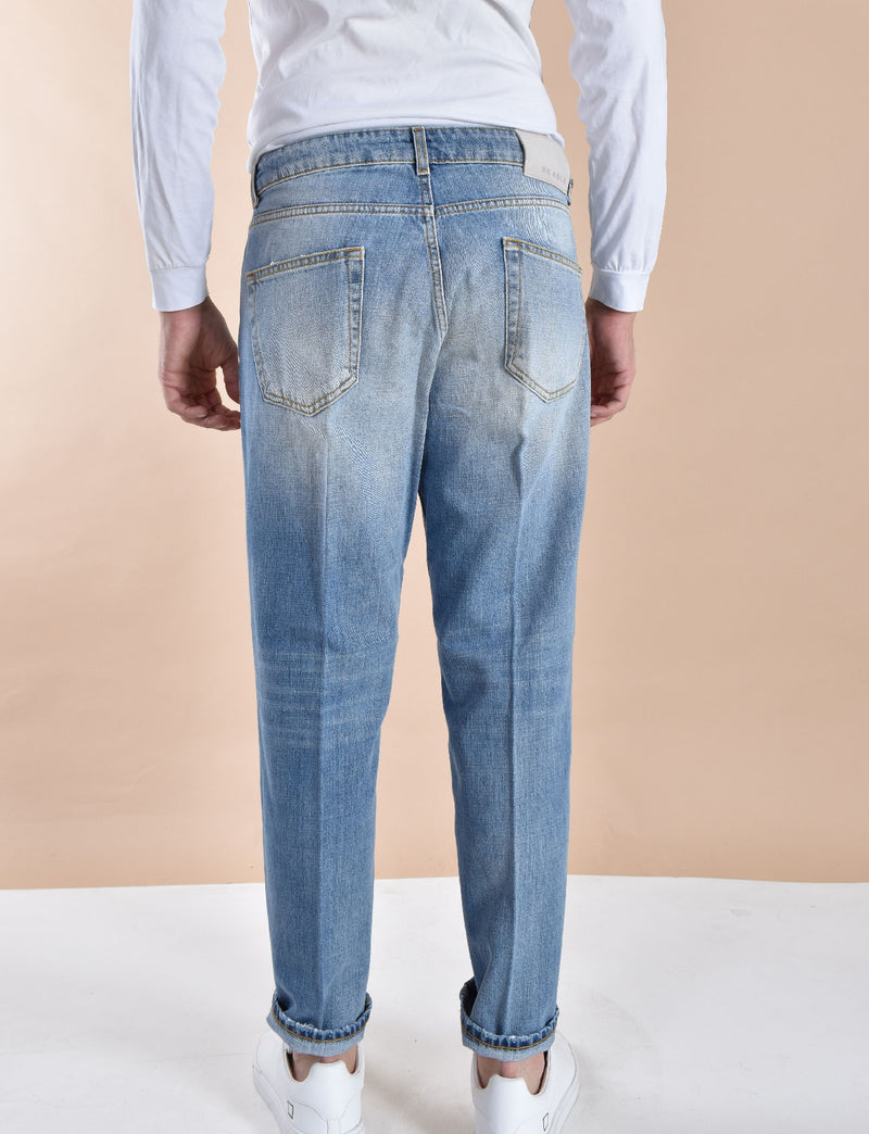 Jeans Be Able Leonardo shorter blu chiaro 