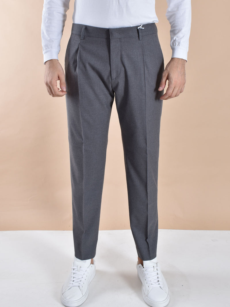 Pantalone Be Able Ricky regular grigio medio 