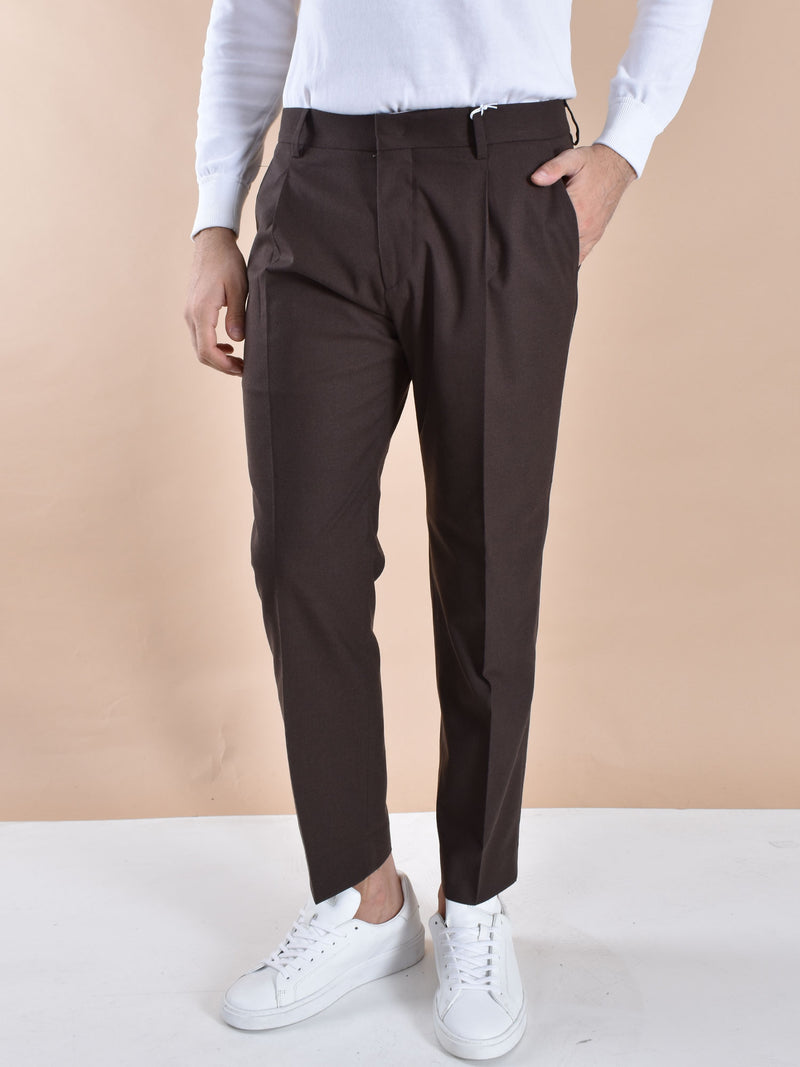 Pantalone Be Able Ricky regular marrone 