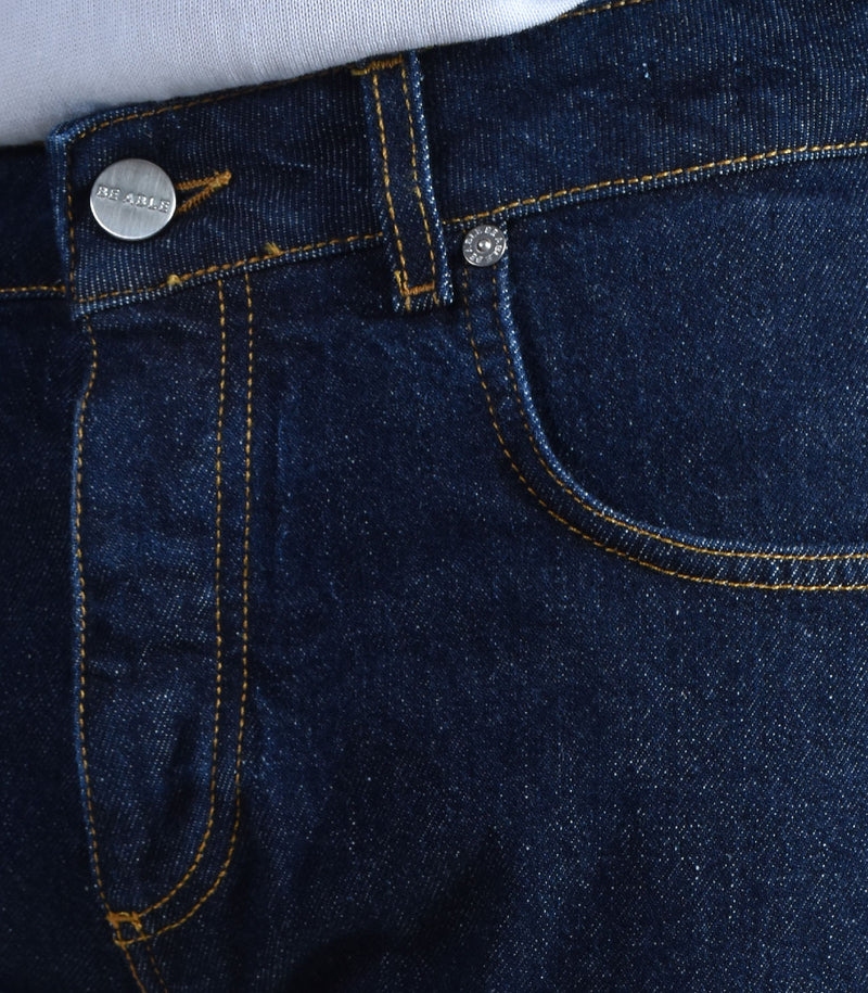 Jeans Be Able Davis Shorter blu scuro 