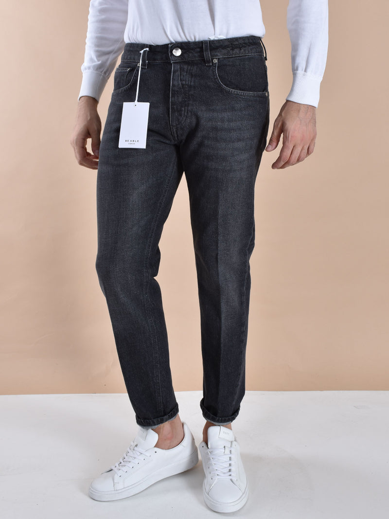 Jeans Be Able Davis Shorter nero 