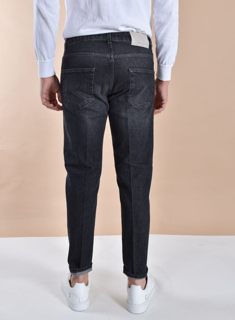 Jeans Be Able Davis Shorter nero 