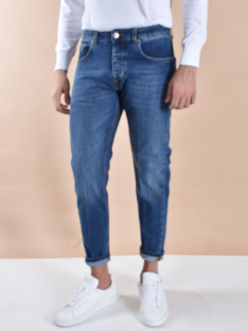 Jeans Be Able Davis shorter blu 