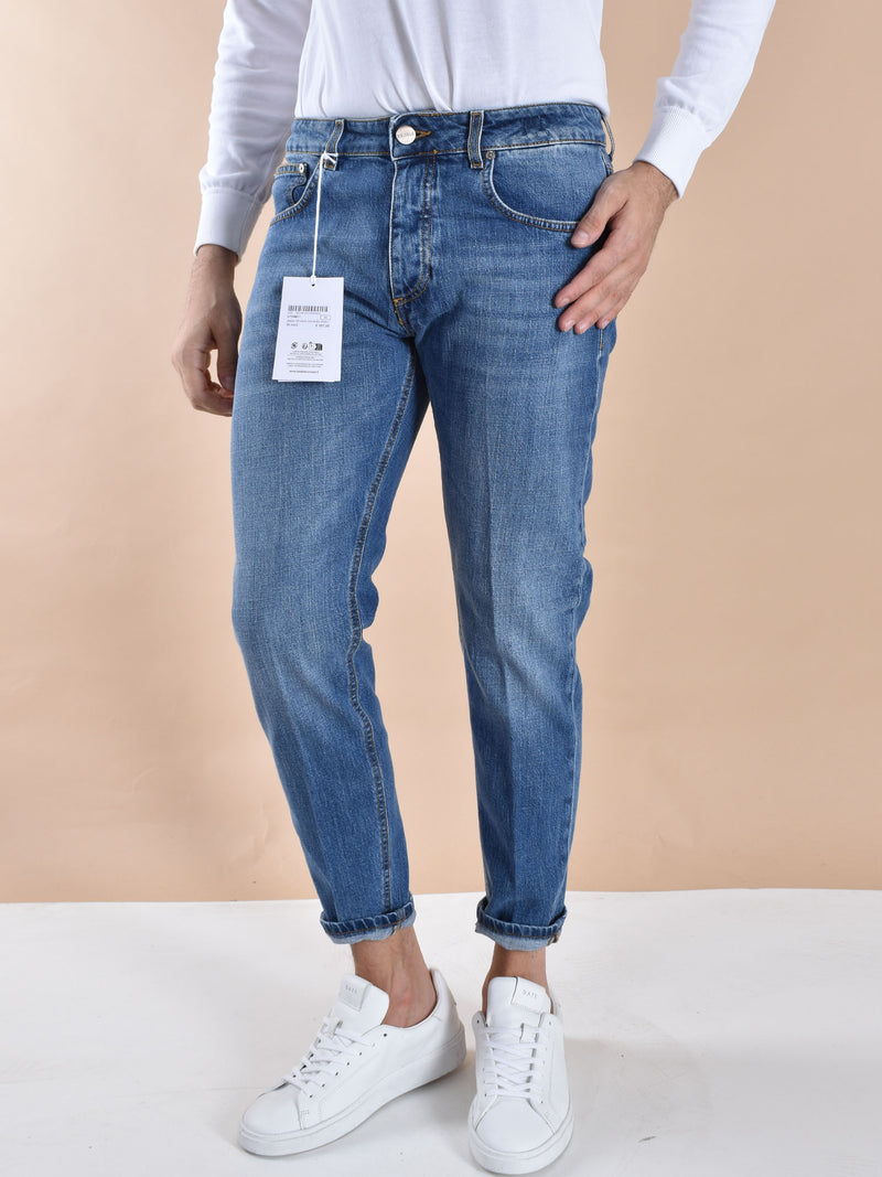Jeans Be Able Davis shorter blu chiaro 