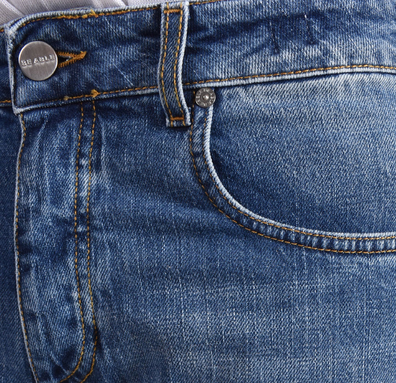 Jeans Be Able Davis shorter blu chiaro 