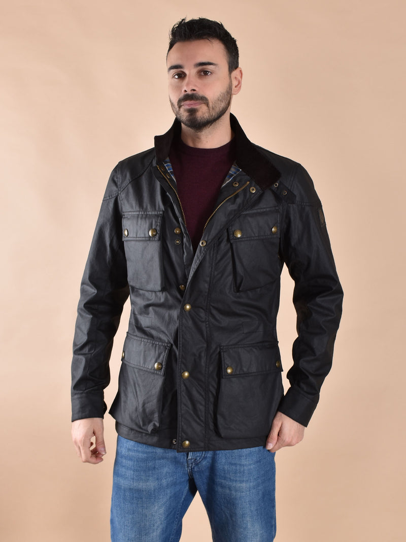 Giubbotto Belstaff fieldmaster nero 