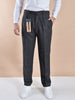Pantalone Berwich negroni spigato grigio