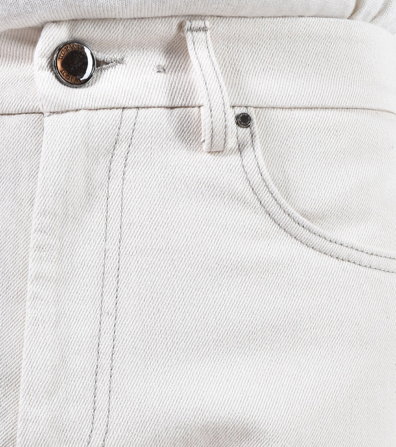 Pantalone jeans Berwich chiaia bianco 