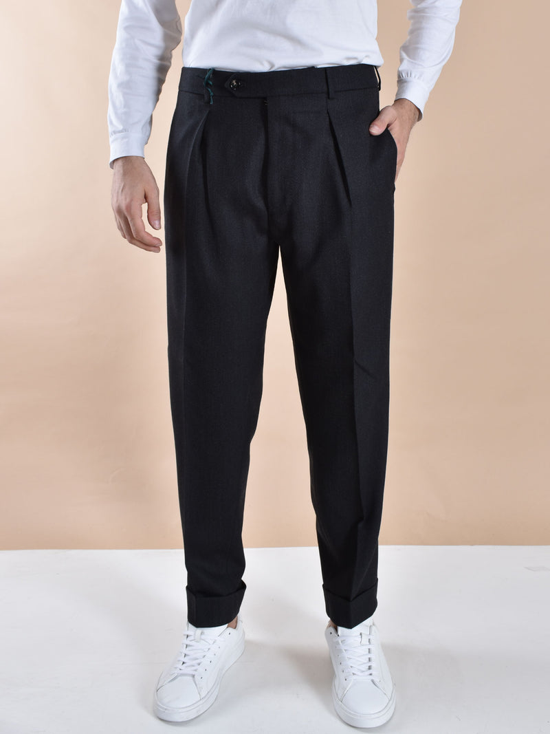 Pantalone Berwich chiaia nero 