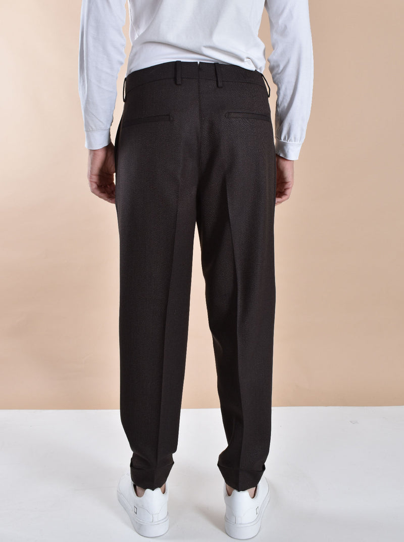 Pantalone Berwich chiaia marrone 