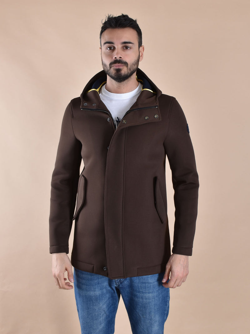 Giubbotto lungo BoB parka Benny marrone 