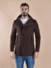 Giubbotto lungo BoB parka Benny marrone