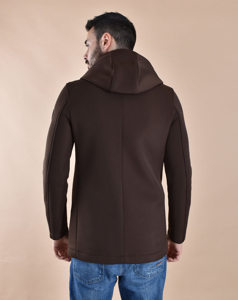 Giubbotto lungo BoB parka Benny marrone 