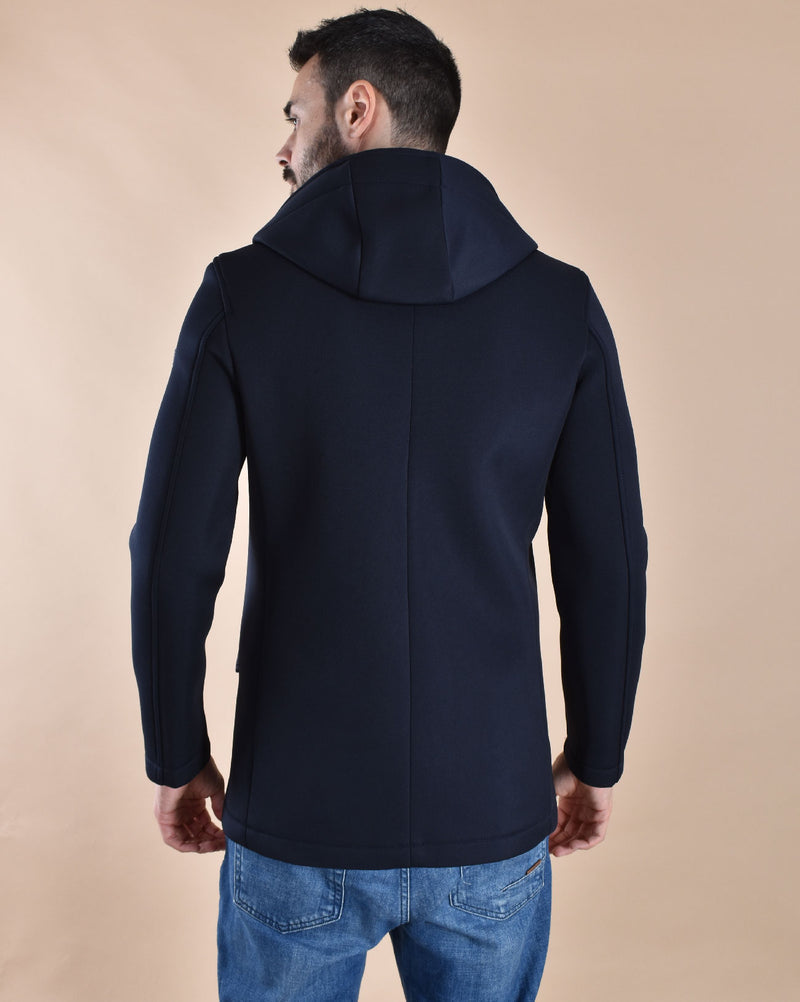 Giubbotto lungo BoB parka  Benny blu 