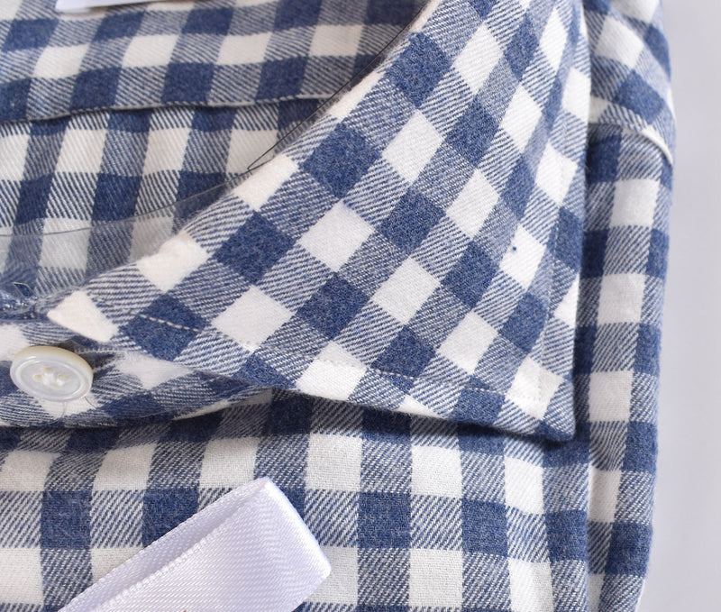Camicia Borriello quadretti blu 