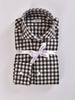 Camicia Borriello quadretti nero