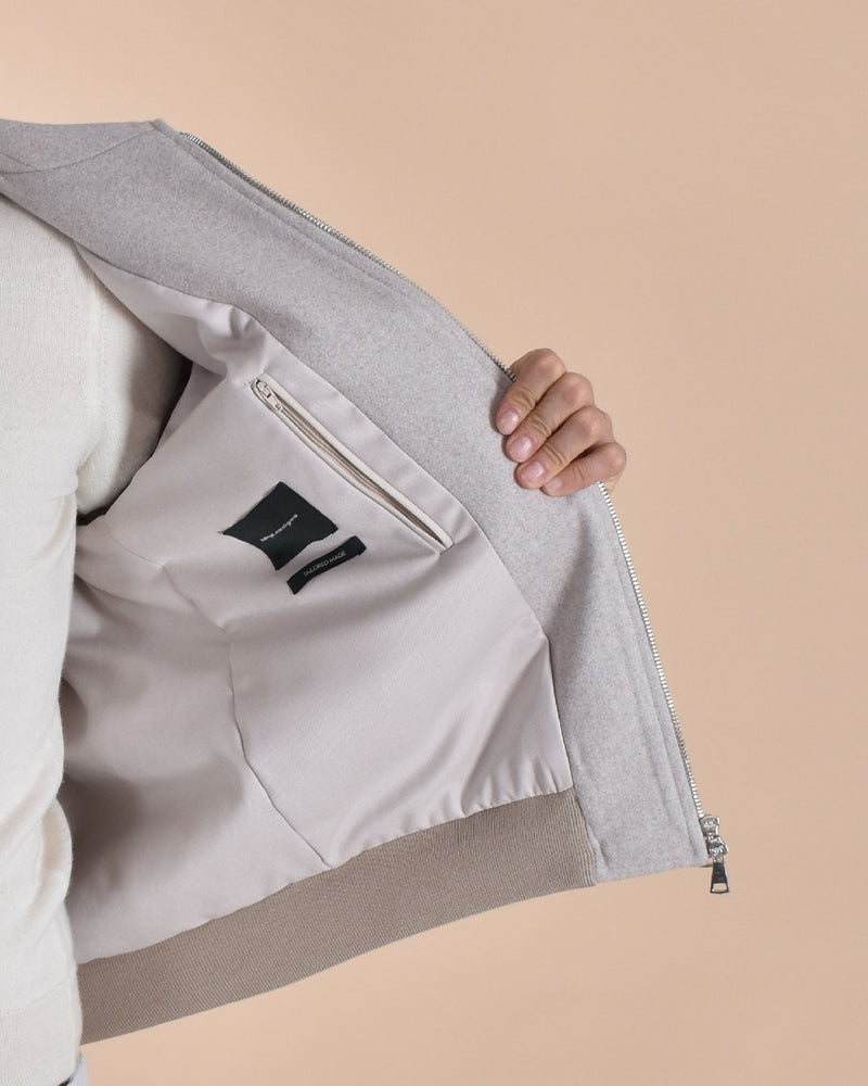 Giubbotto Bottega Marchigiana panno beige 