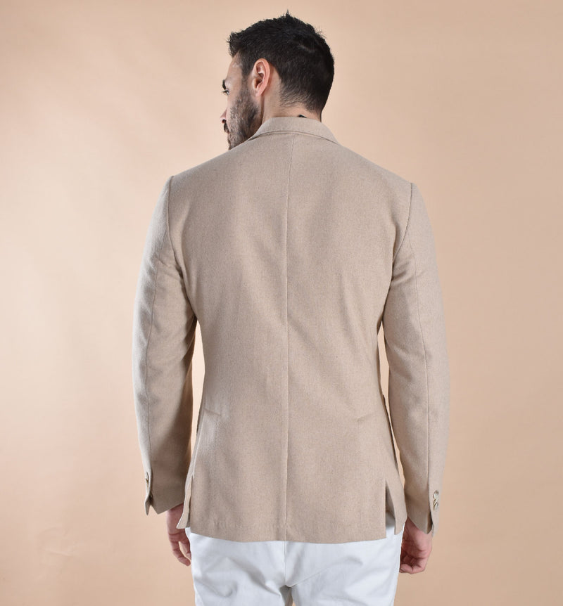 Giacca Bottega Marchigiana beige Capri 