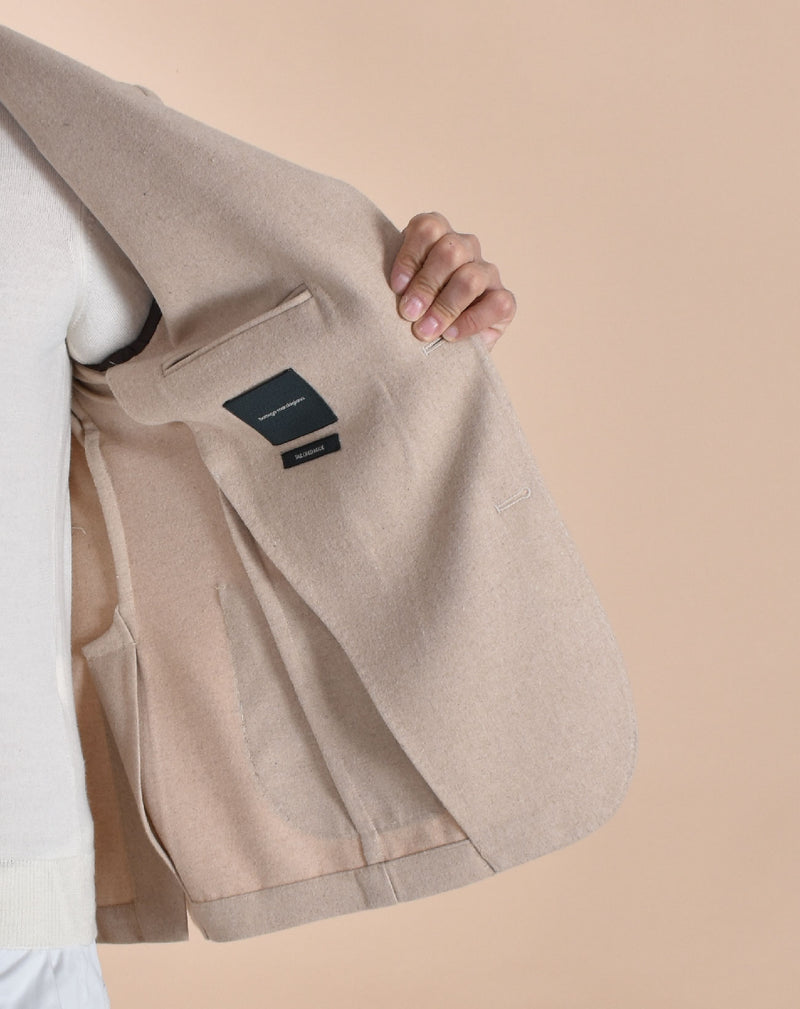 Giacca Bottega Marchigiana beige Capri 