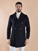 Cappotto Breras doppiopetto Algarvec blu