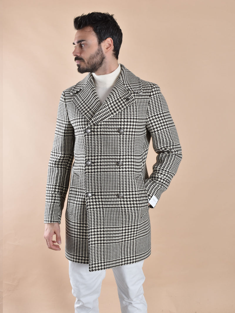 Cappotto Breras Algar pricipe galles 