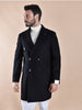 Cappotto Breras doppiopetto nero Lione