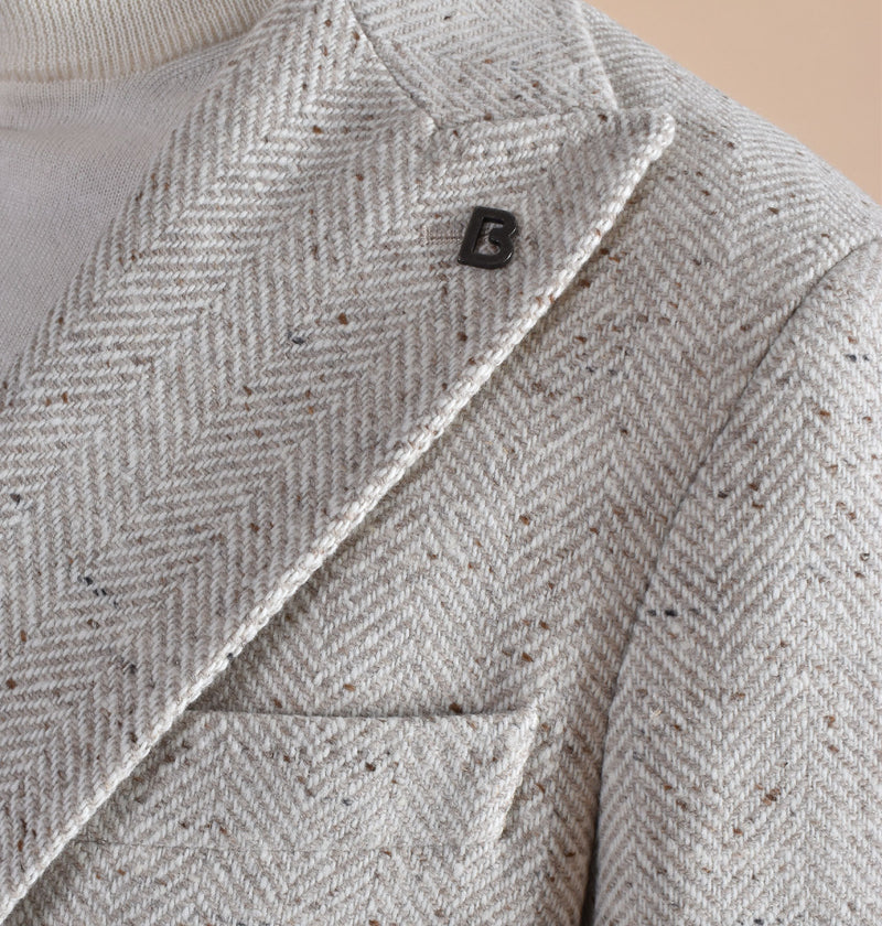 Cappotto Breras Lione spigato beige 