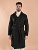 Cappotto Breras cintura Porto bianco spigato