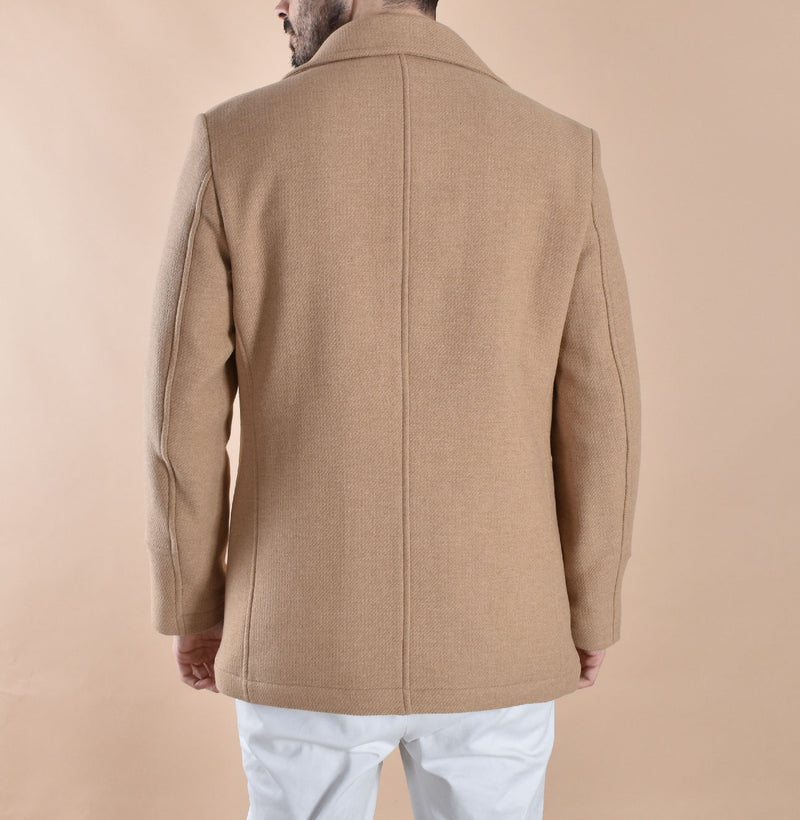 Cappotto Camplin cammello Island 