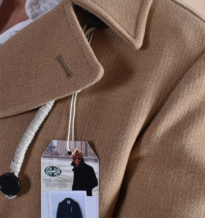 Cappotto Camplin cammello Island 
