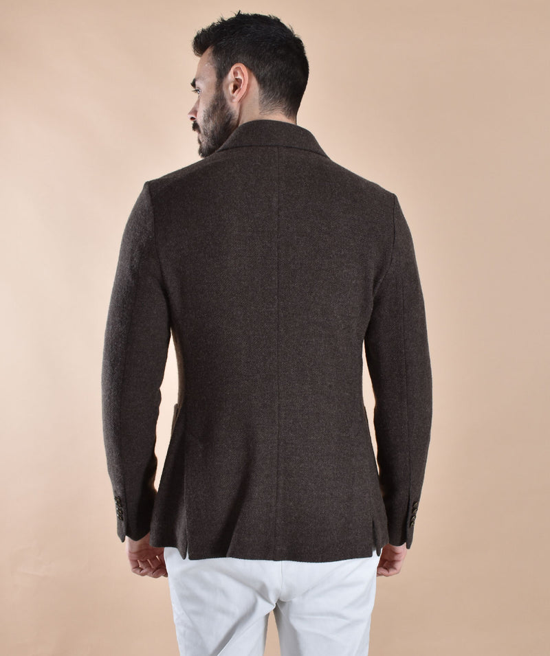 Giacca CIrcolo 1901 doppiopetto maglia lana cashmere 