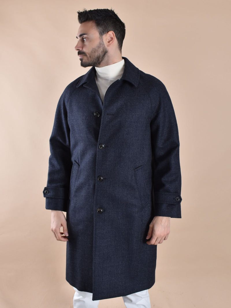 Cappotto Circolo 1901 blu reglan 