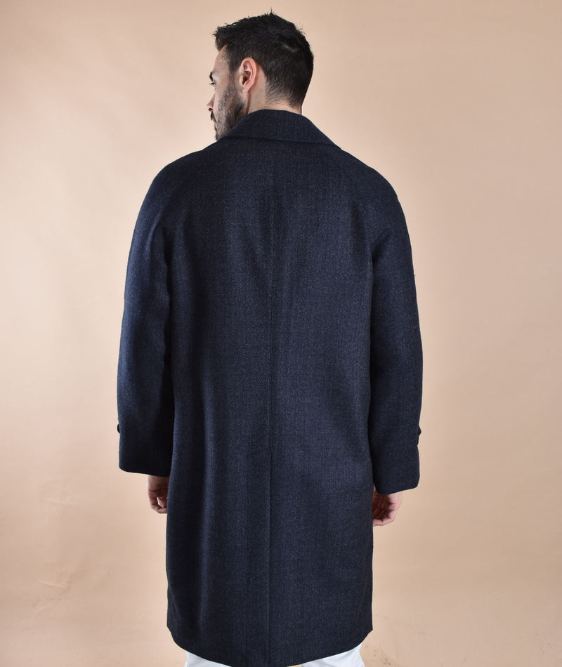Cappotto Circolo 1901 blu reglan 