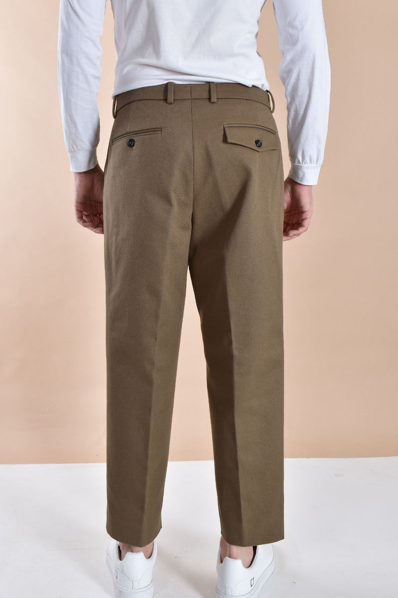 Pantalone Circolo 1901 gabardine verde 
