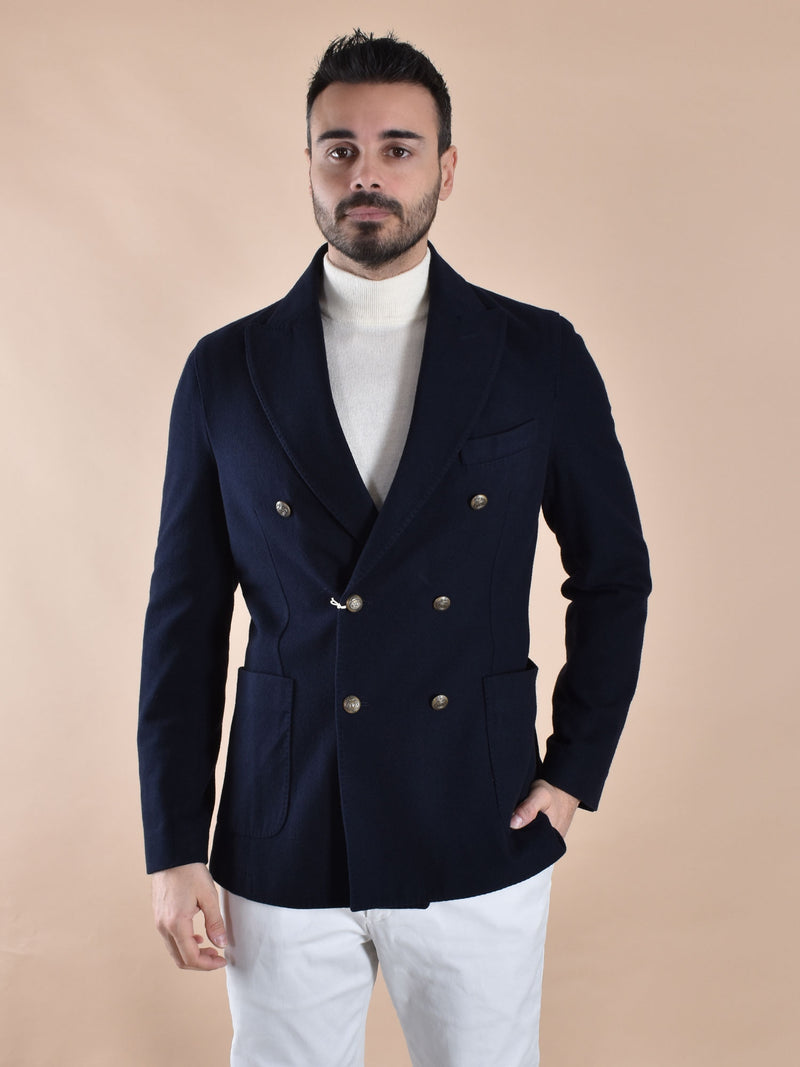 Giacca Circolo 1901 blu doppiopetto 