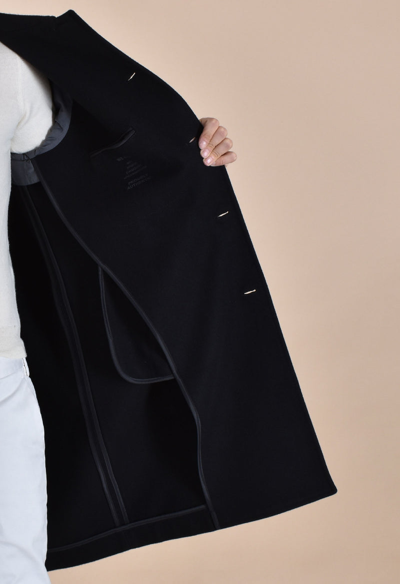 Cappotto Circolo 1901 nero lana vergine 