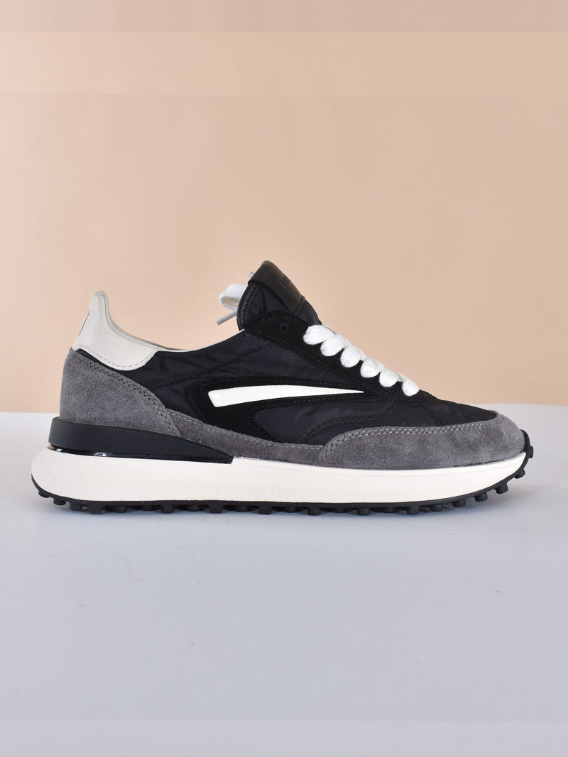 Sneakers DATE Athleta bianco nero 