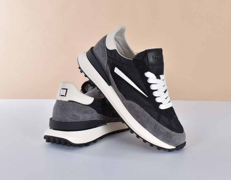 Sneakers DATE Athleta bianco nero 