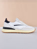Sneakers DATE Athleta bianco blu