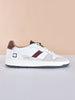 Sneakers DATE Court bianco bordeaux