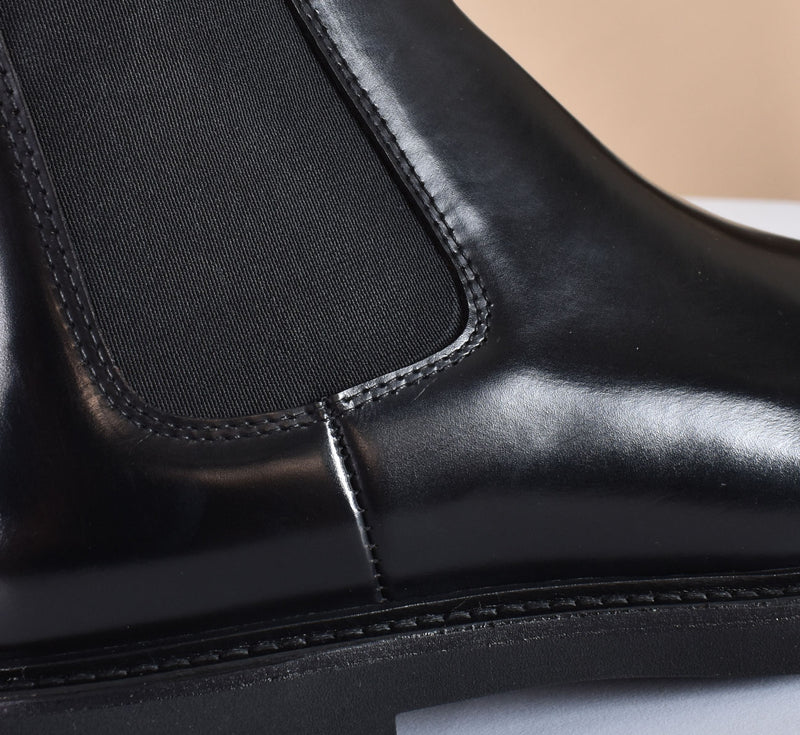 Scarpe Doucal's beatles nere 