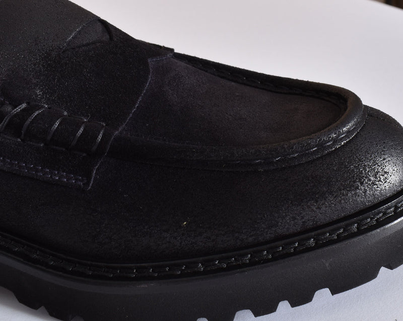 Scarpe Doucal's mocassino blu 