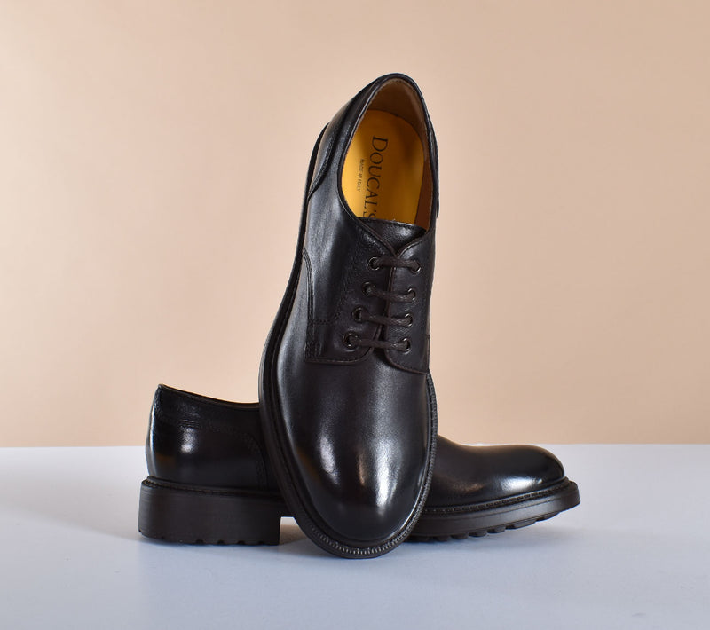 Scarpe Doucal's derby triumph moro 